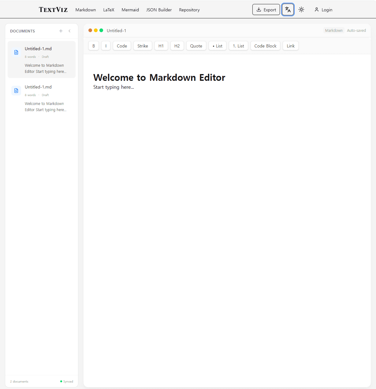 Markdown Editor